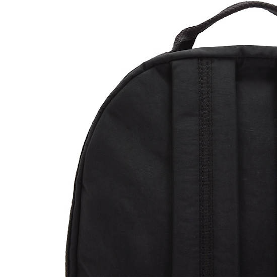 Kipling Damien Large Backpack Laptop Bags Valley Black | CA 1633EB